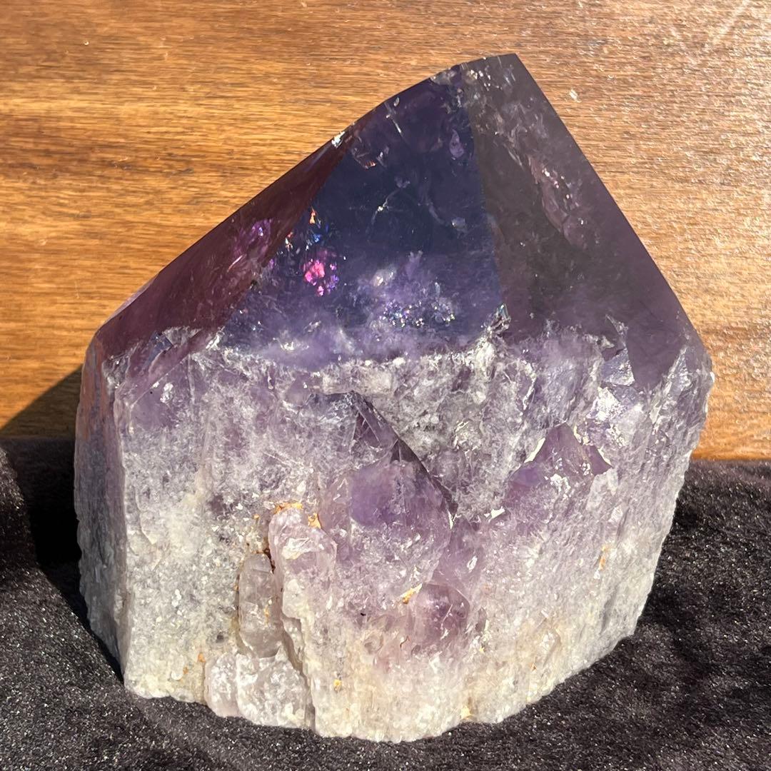 ✮超希少 超極大サイズ✮極上の逸品✮ボリビア産 アメジスト 六角柱 天然石 原石