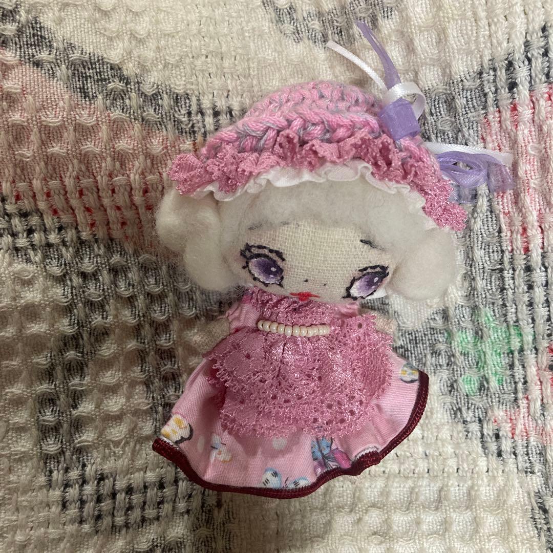 創作人形作家　SeriYA Dolls GALLERY 布　人形3体　文化人形風