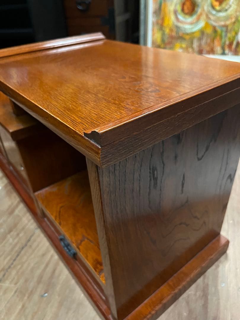 違い棚 昭和レトロ 当時物 インテリア 飾り棚 置床 置き床