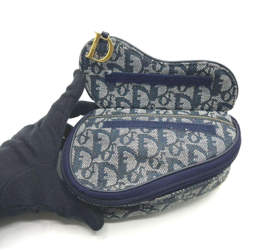 Christian Dior クリスチャンディオール トロッター サドルポーチ