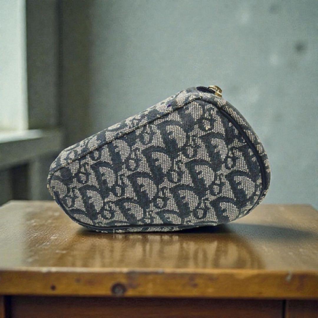 Christian Dior クリスチャンディオール トロッター サドルポーチ