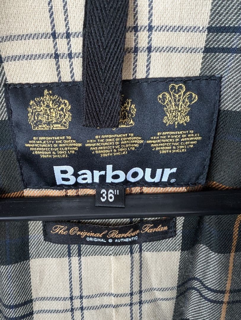 Barbour　トレンチコート