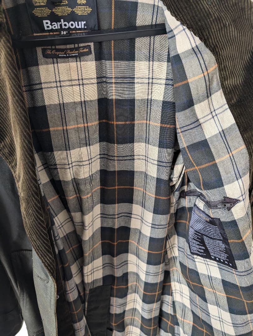 Barbour　トレンチコート