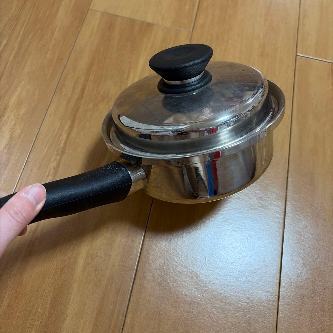 Amwayステンレス製鍋 蓋付き