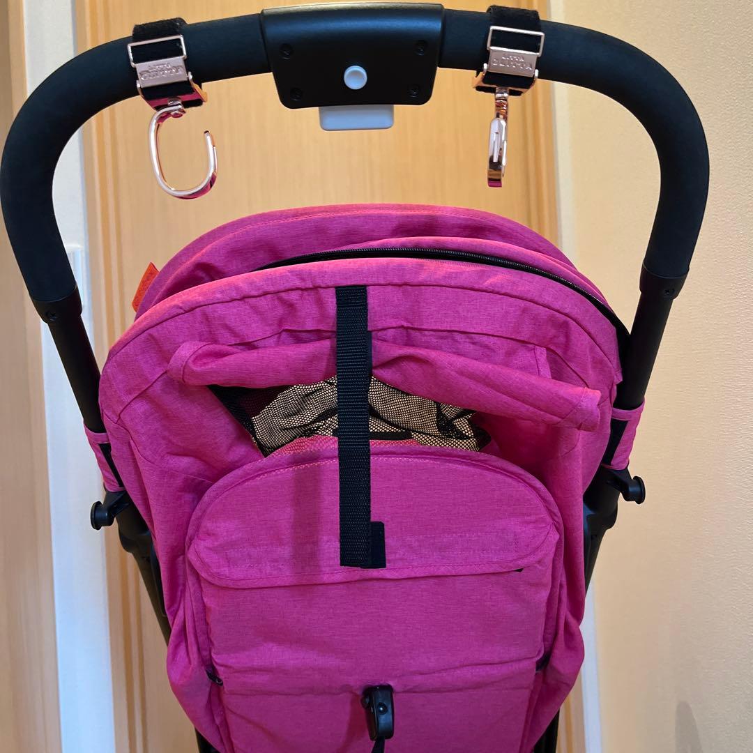 美品　cybex EEZY S パッションピンク ベビーカー　5点セット