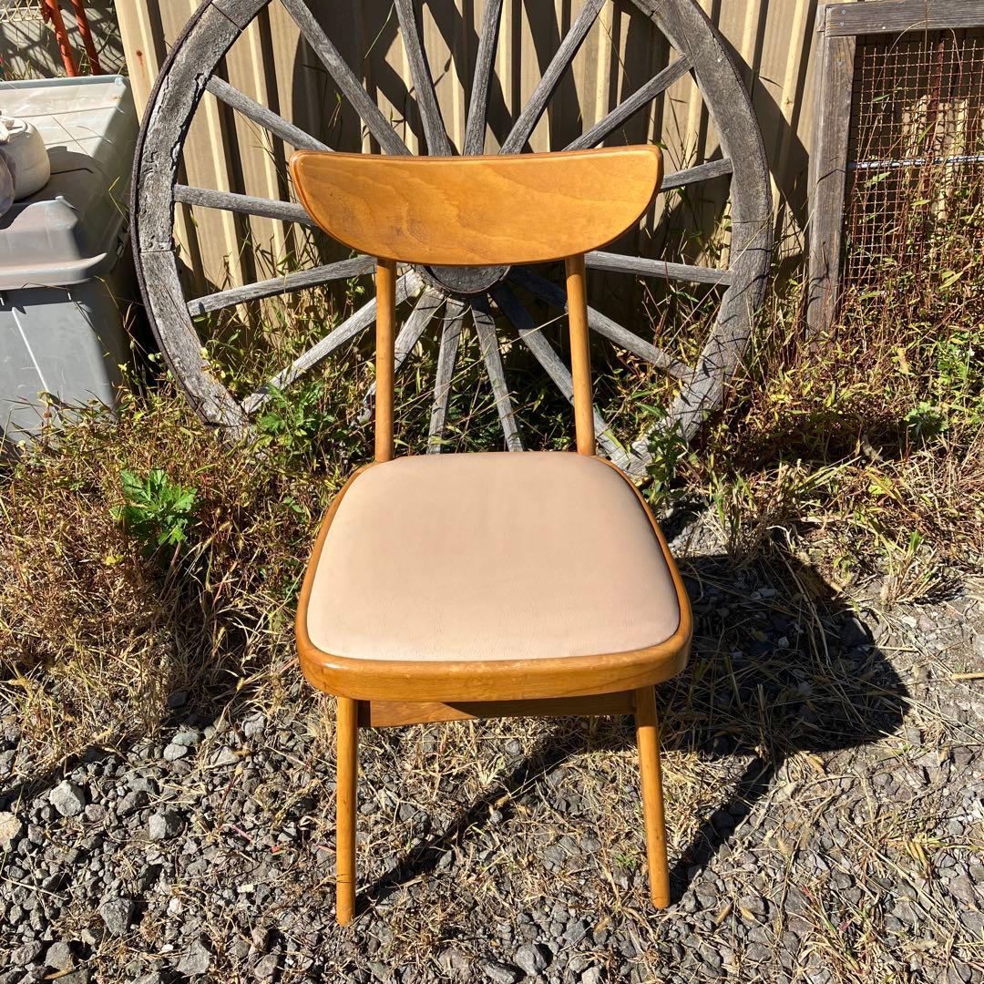 昭和レトロ オールドマルニ 70s デルタチェア マルニ木工 希少 ②