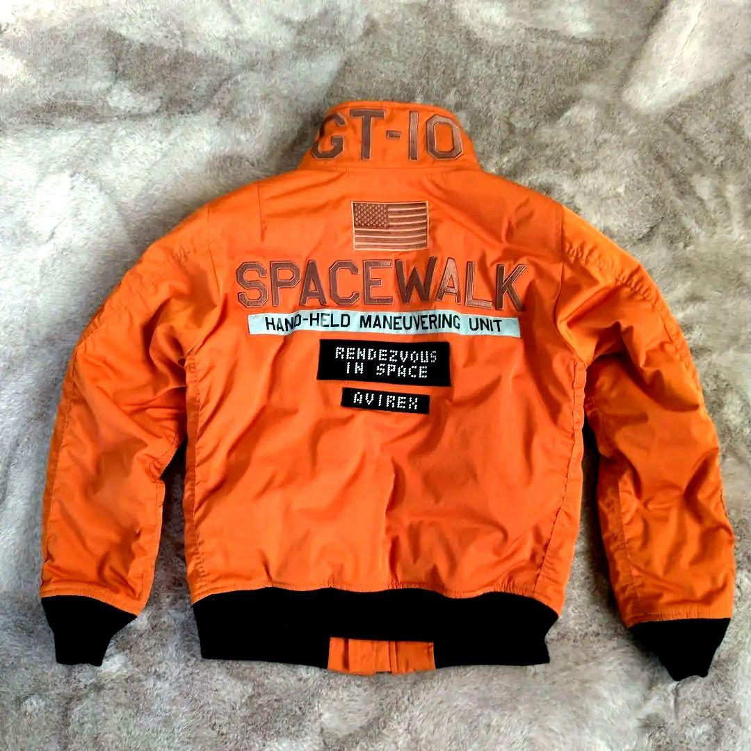AVIREX アヴィレックス スペースプロジェクト オレンジ Mサイズ