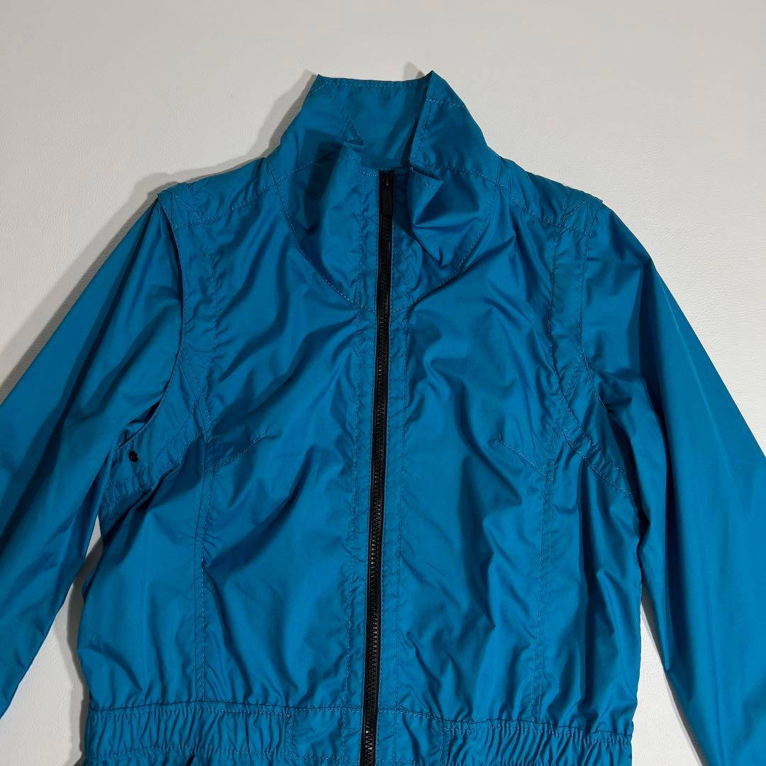 良品　BURBERRY GOLF バーバリー　ハーフコート　ジレ　撥水　2way