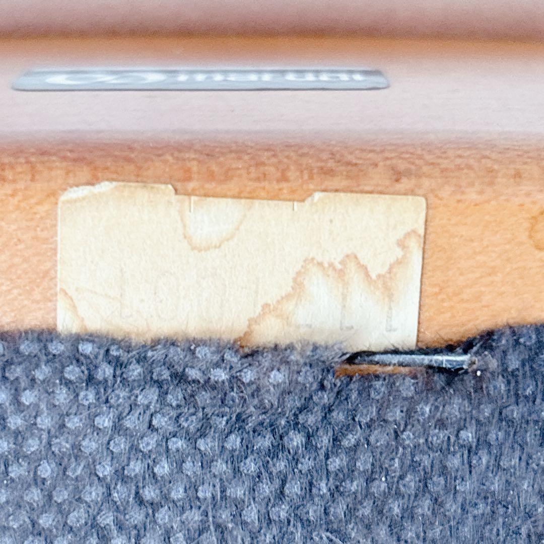 美品】MARUNI ダイニングチェア ブラウン 木製 マルニ木工