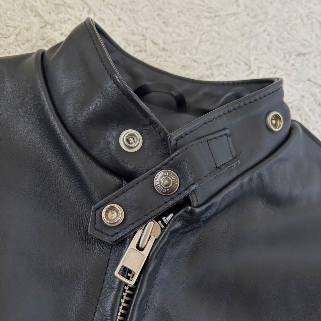 聡*樹様 Schott 641 シングルライダース USA製 40 レザージャケ