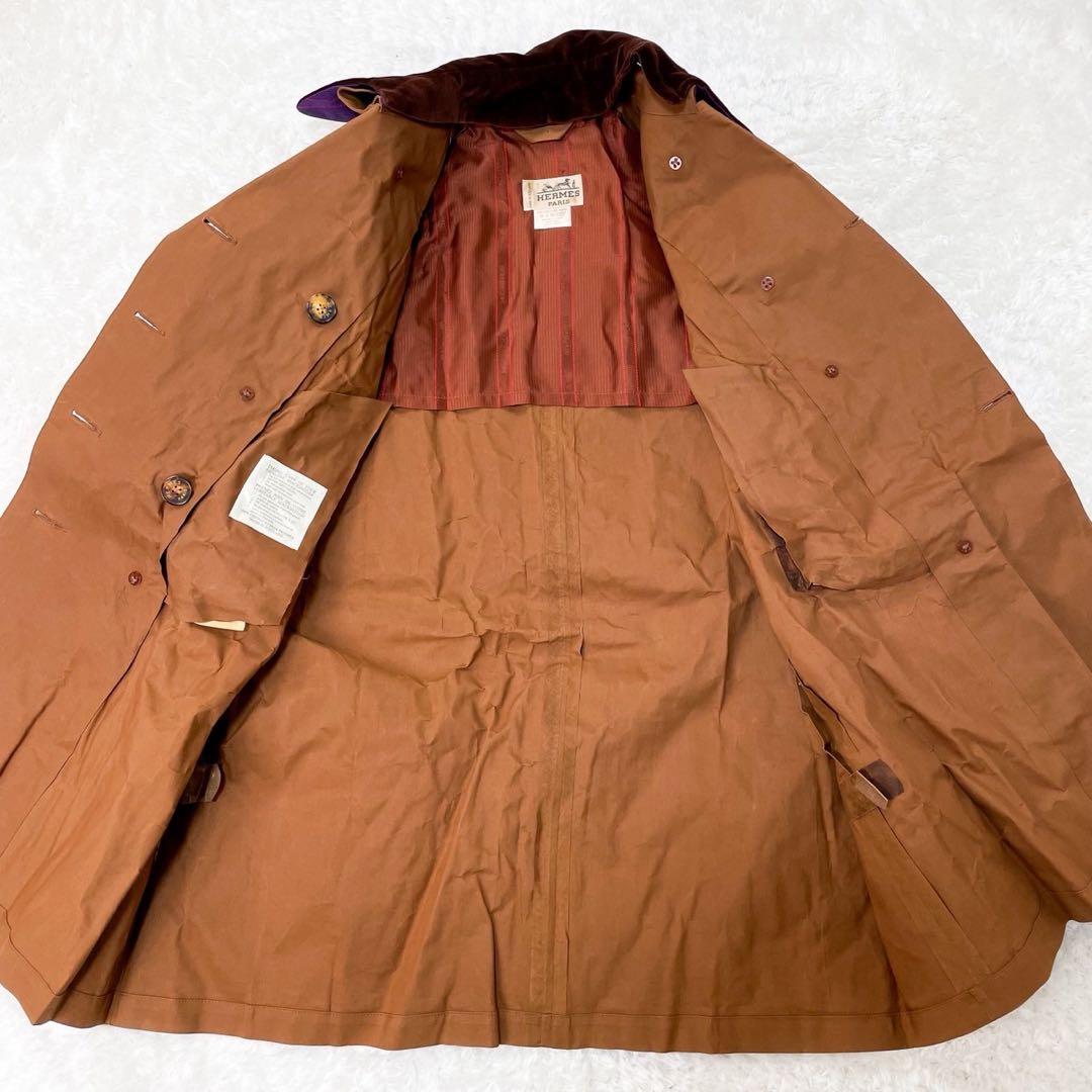 HERMES エルメス トレンチコート ロングコート