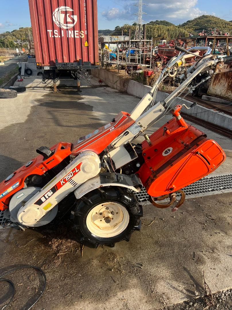 クボタ　K7　K750-L　セル付き　　ディーゼル　7.5馬力　★実動品