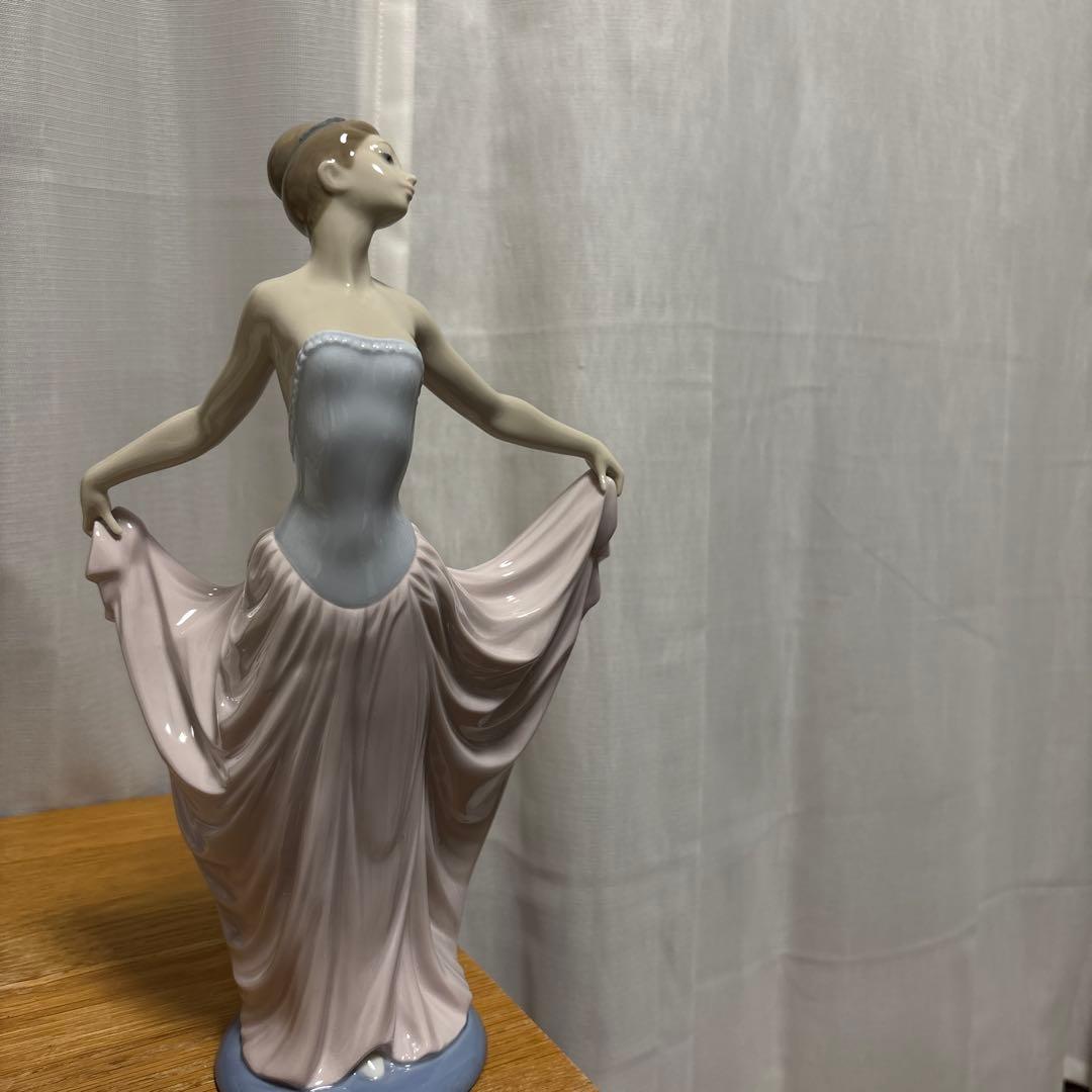 アールデコ風 女性像 陶器製 置物