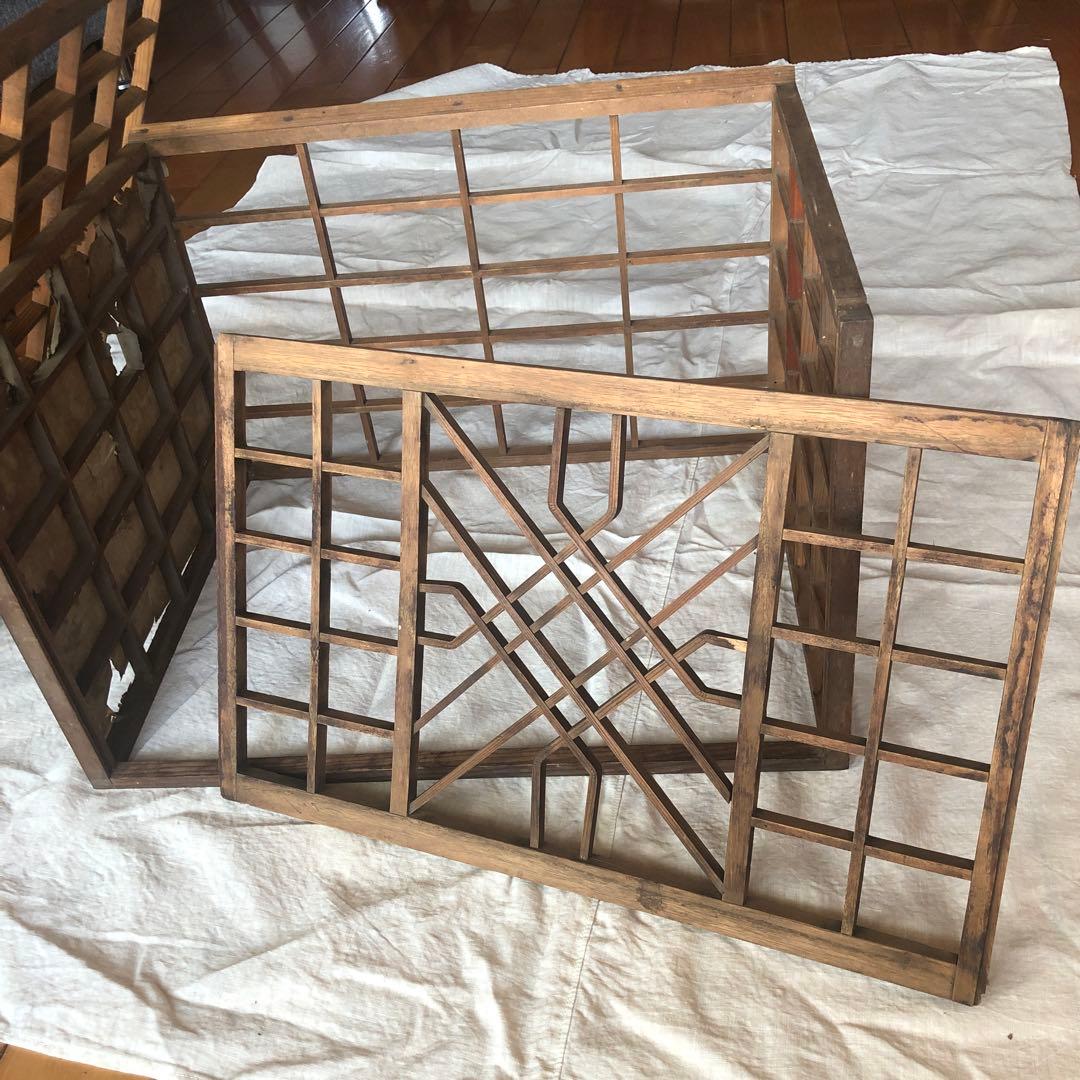 木工品　レトロ　ヴィンテージ　明治時代品物