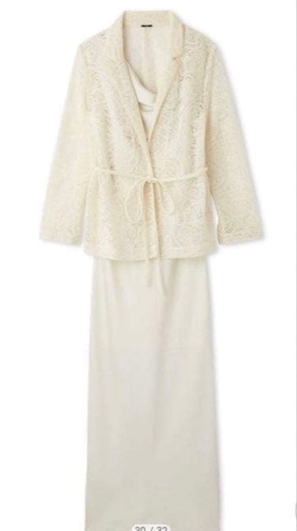 【新品】SNIDEL スナイデル レースジャケット×サテンキャミワンピset