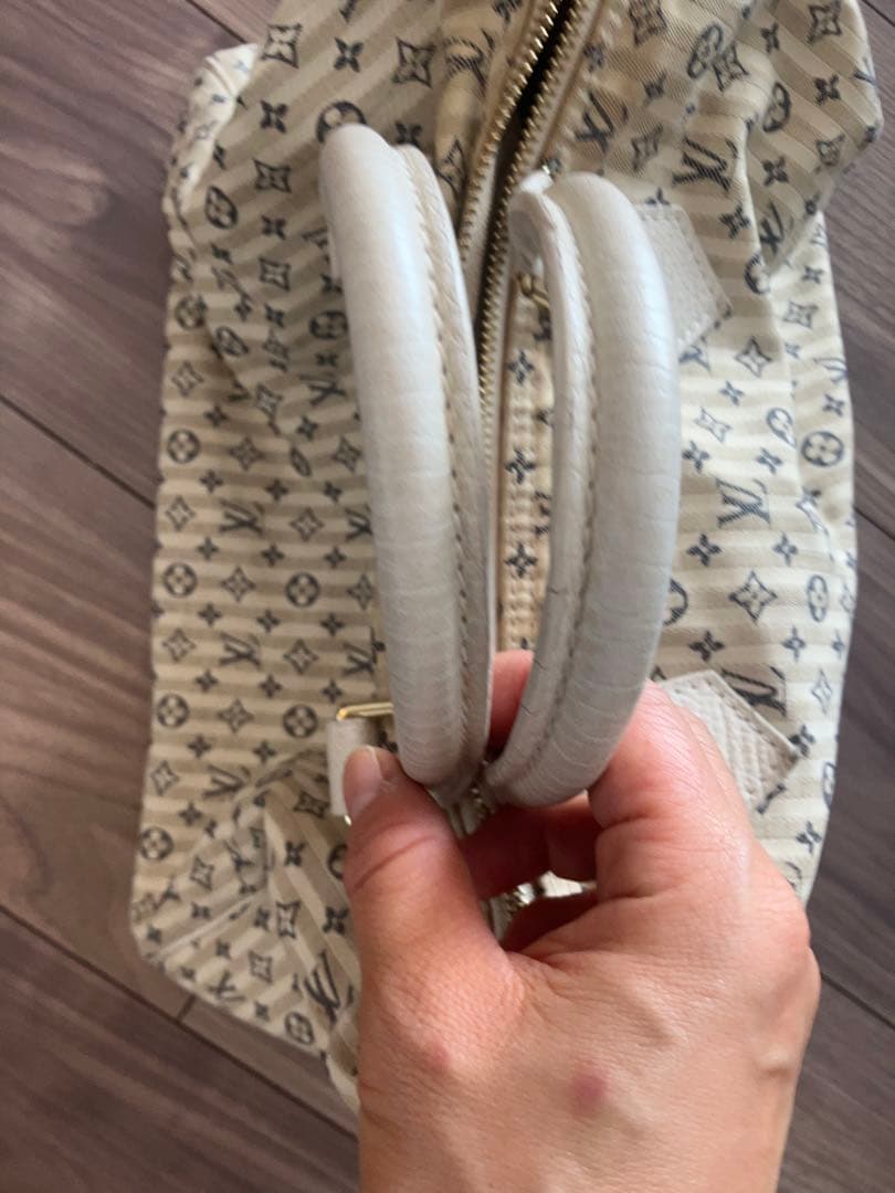 ルイ ヴィトン　モノグラム ミニラン クロワゼット スピーディ30 ブルー