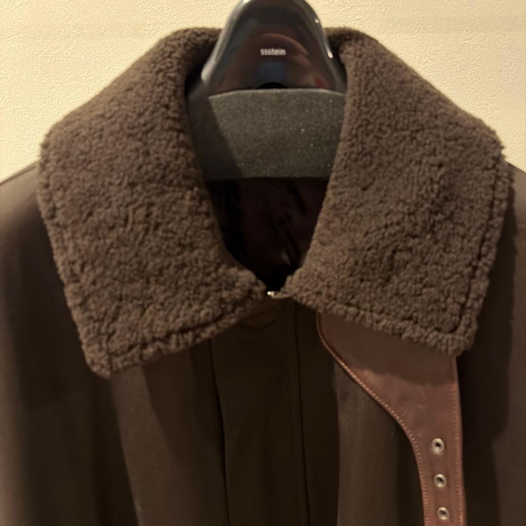 【ssstein】MOUTON COLLAR PADDED JACKET 2