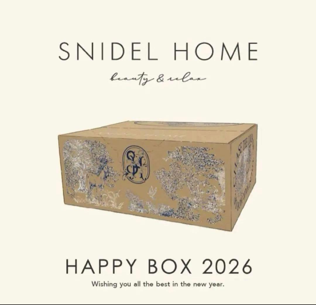 【抜き取りなし】snidel  福袋 2026 箱無し