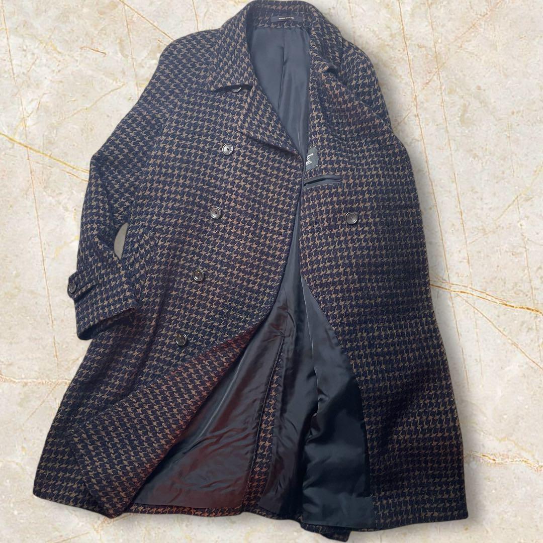 タリアトーレ ビームス ブリッラペルイルグストアルパカ ツイード ロングコート