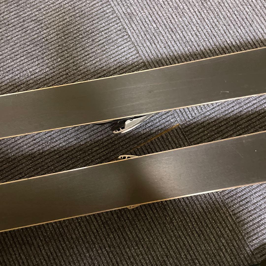 スキー　スキー板180サロモン　スキーストック115センチ　スキーセット