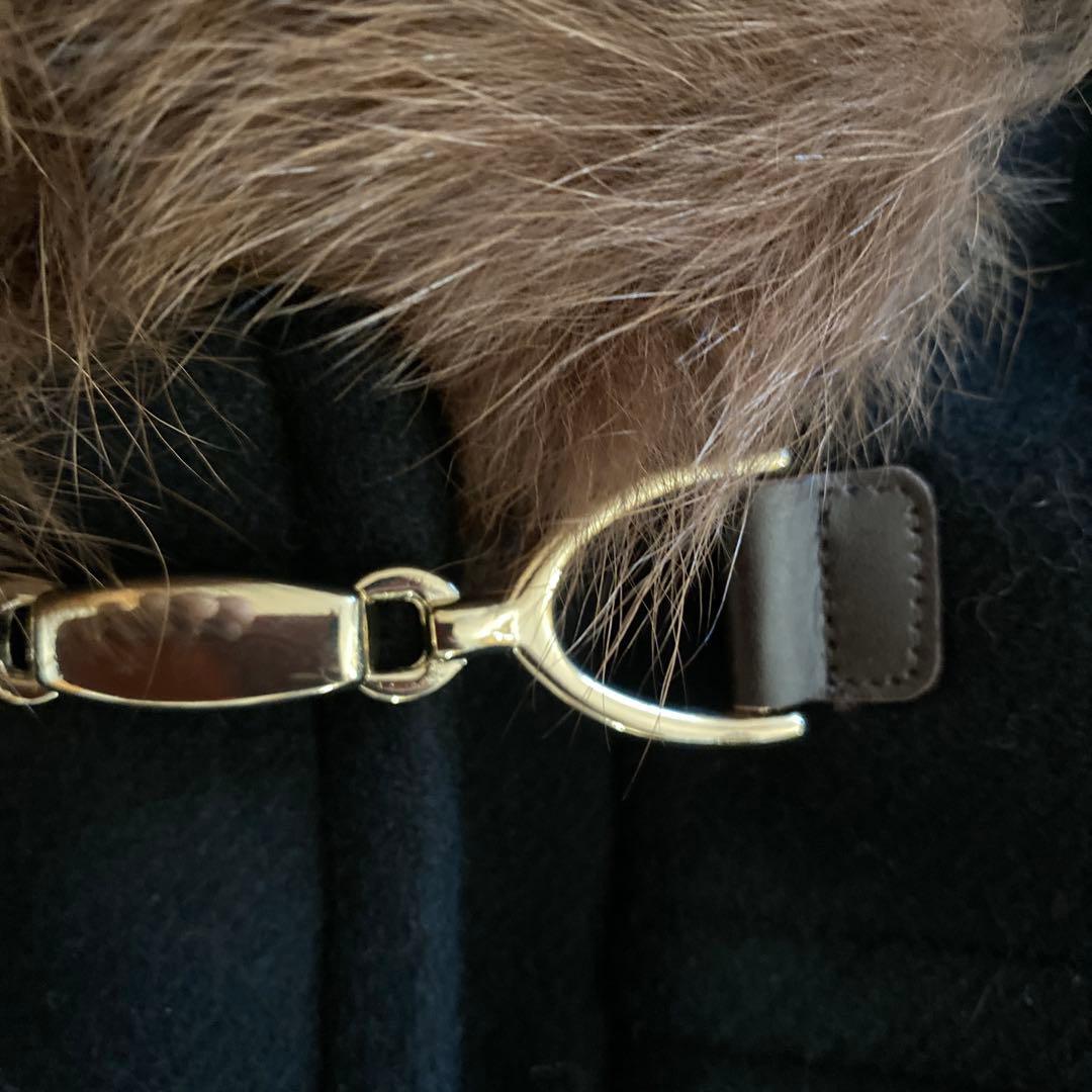 専用　お値下げ　美品　JUSGLITTY ダッフルコート ブラック　Ｍ