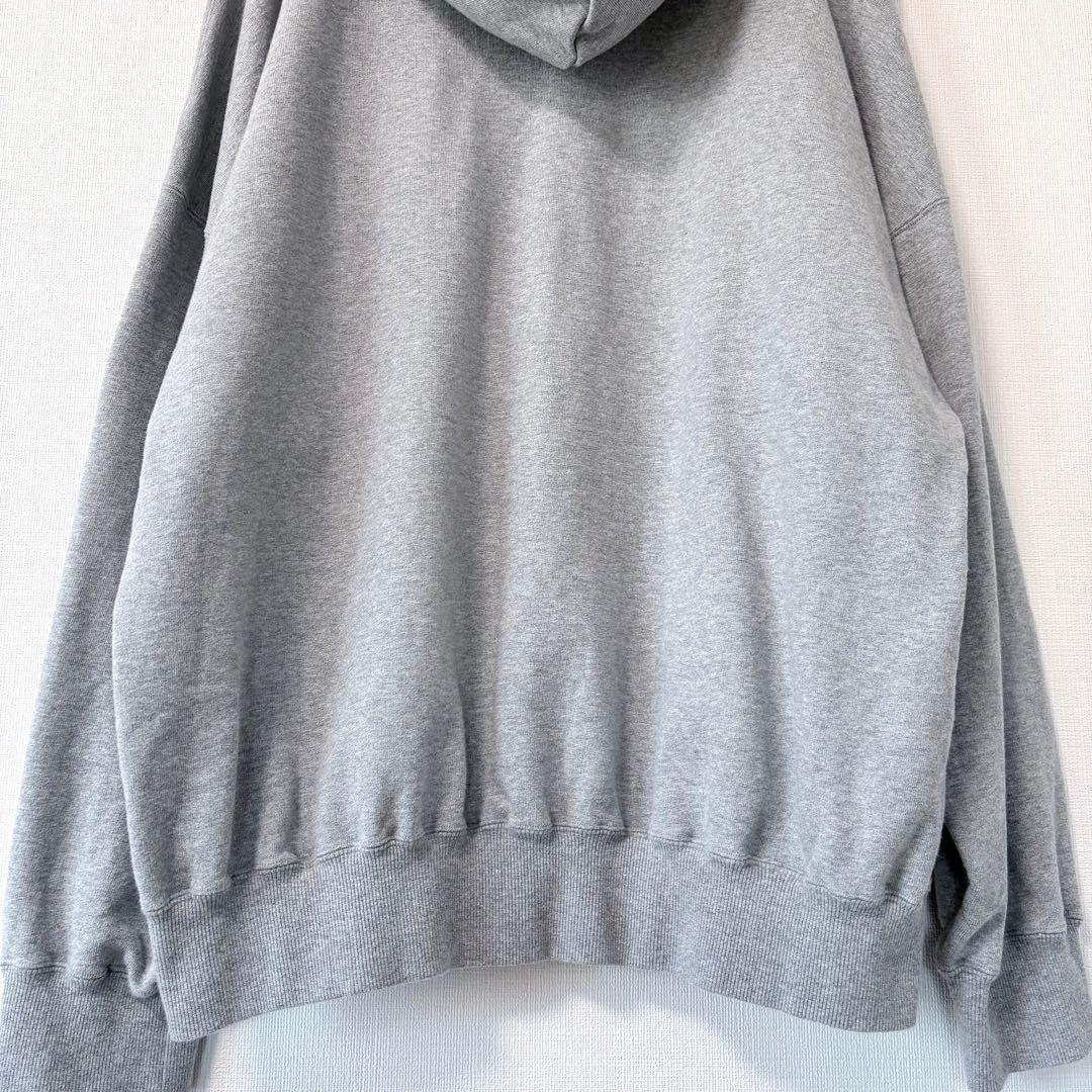 TTT MSW ロゴワッペン パーカー XL グレー Logo Hoodie