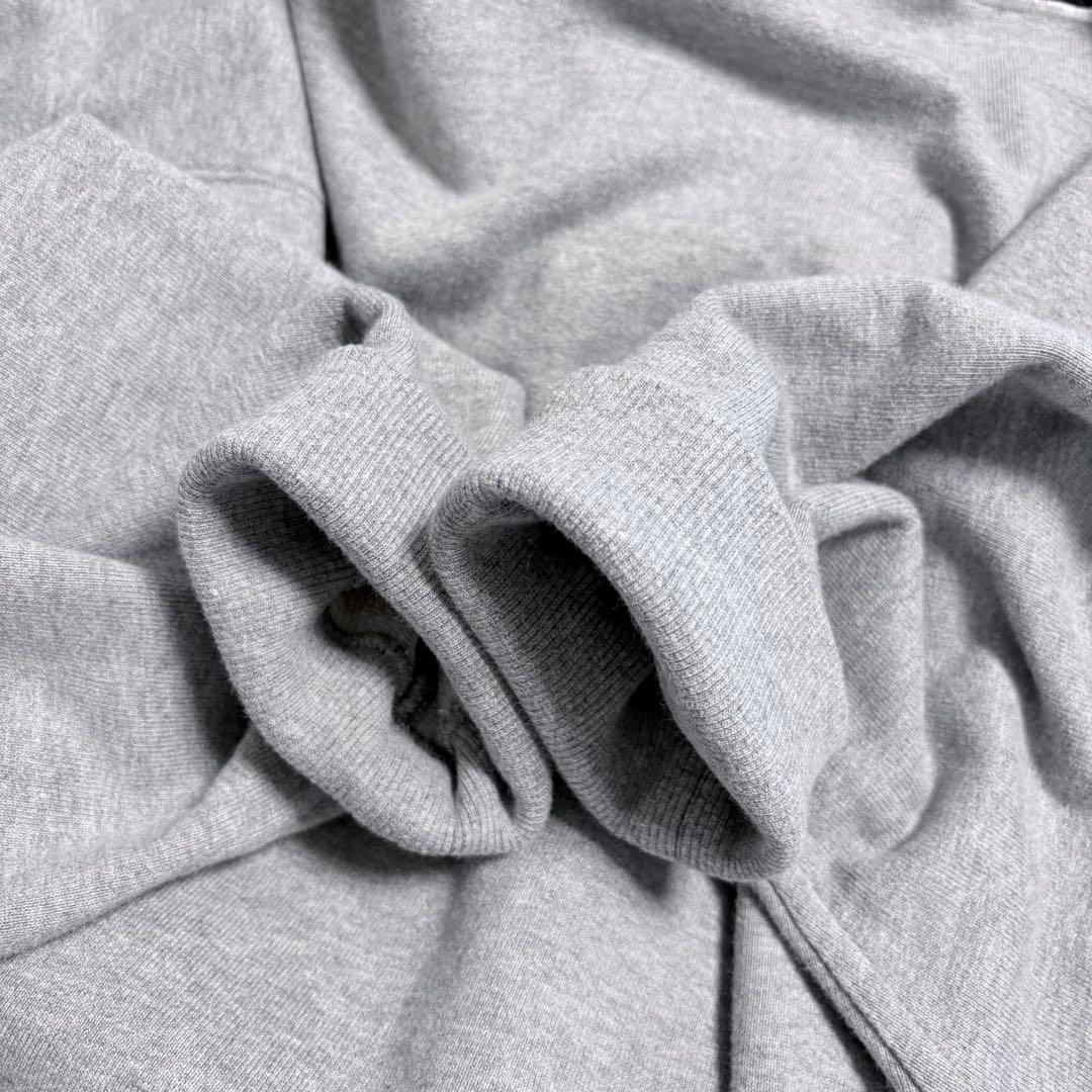 TTT MSW ロゴワッペン パーカー XL グレー Logo Hoodie