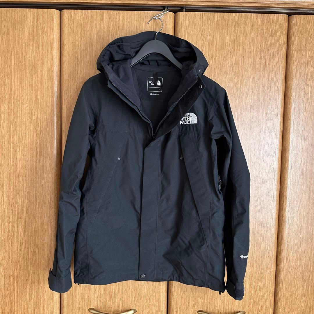 【美品】ノースフェイス マウンテンジャケット NP61800 メンズL ブラック
