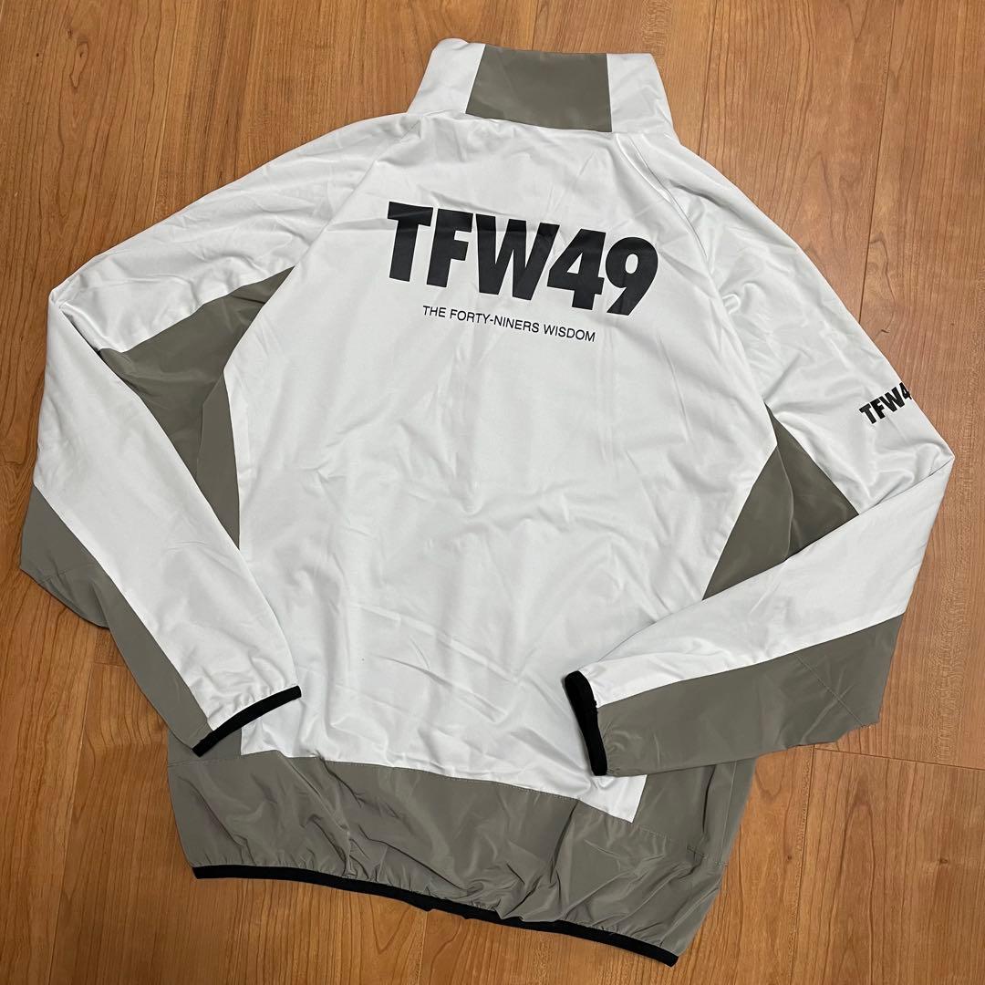定価4.6万　TFW49 フルジップブルゾン　ホワイト　L ゴルフ
