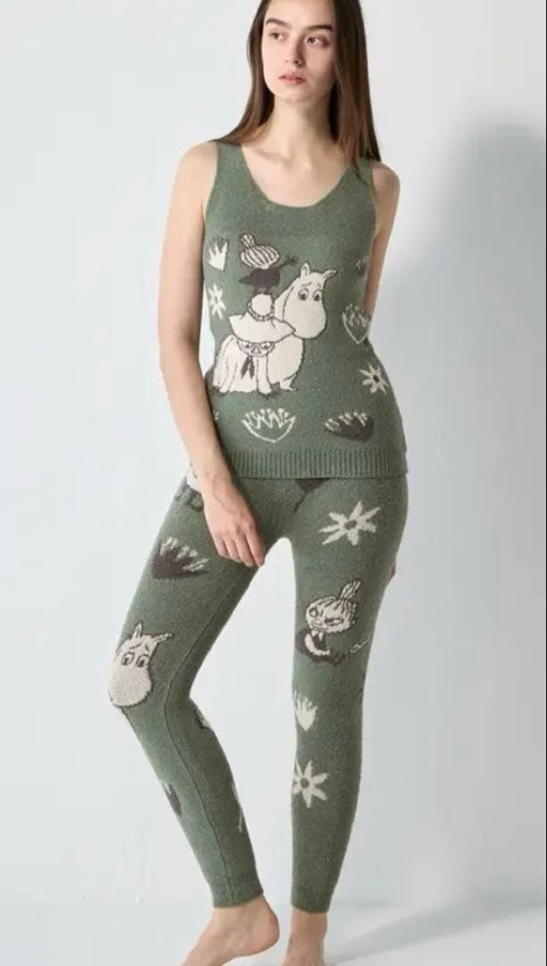 MOOMIN×sloggi インナートップと9分丈パンツのセット　新品未使用☆