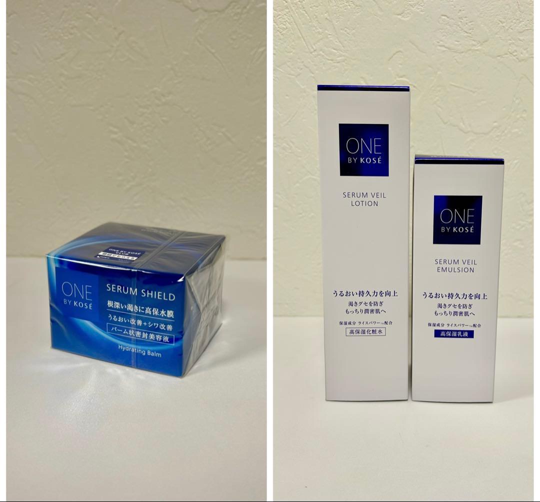 【New】 ワンバイコーセー 3点セット（化粧水、にゅうえき、クリーム）