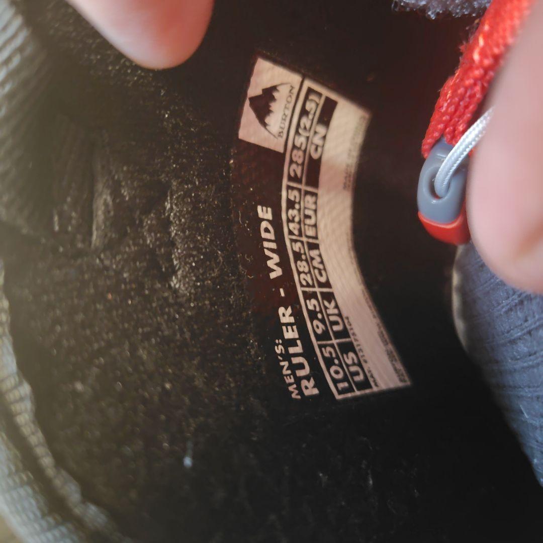 Burtonスノーボードブーツ(男性用) 28.5 cm wide　中古