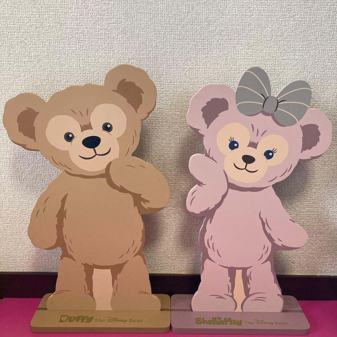 セール❗️販売終了品❤︎新品❤︎ディズニーシー❤︎ダッフィ＆シェリーメイ❤︎木製ボード