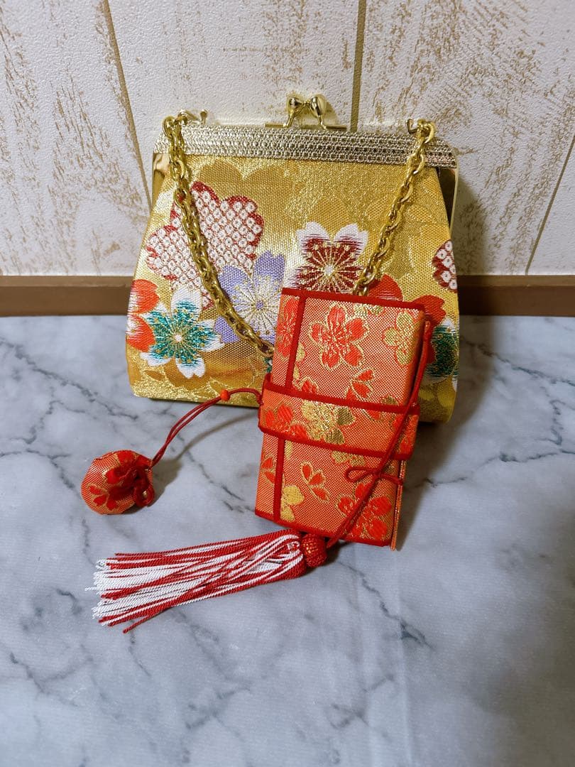 人気の水色×ゴールド♡七五三　7歳　女の子　セット　一式