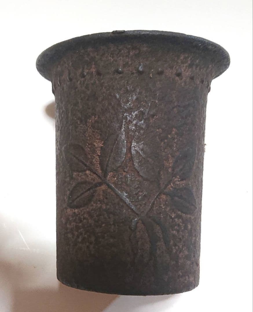 レトロ鉄器 煙管 灰皿 古物 骨董品