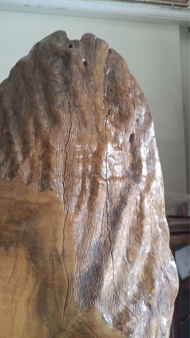 木彫り 不動明王 衝立木彫り