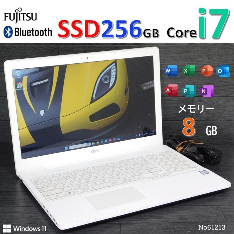 ■Windows11 25H2■Corei7■SSD■富士通ノートPC■1213