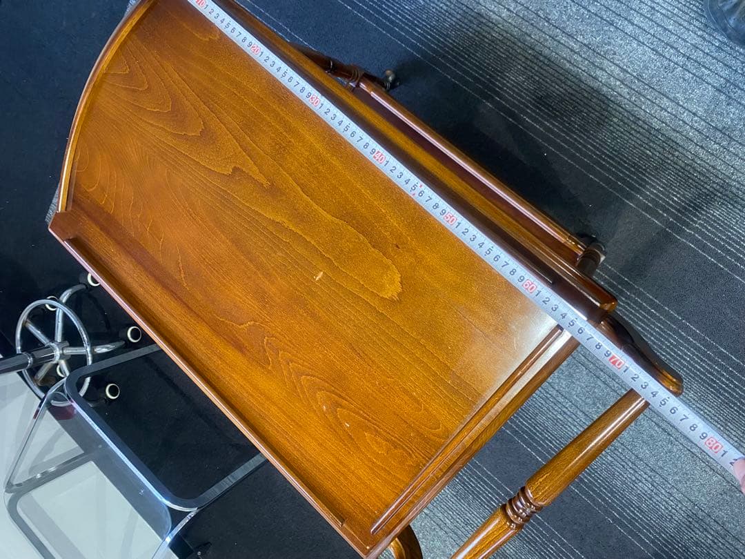 カリモク　キッチン　ワゴン　レトロ　オールド　ヴィンテージ アンティーク