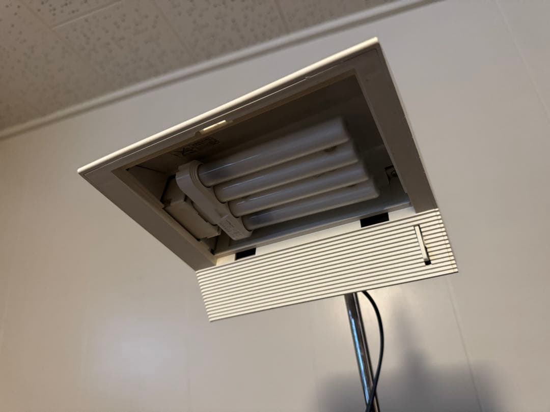 90年代 ポストモダン koizumi ホワイト フロアライト 1994年製