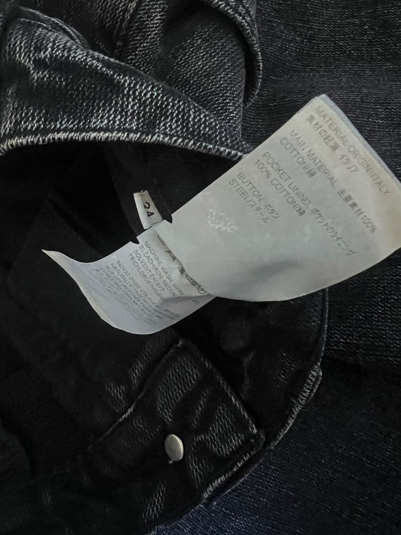 パンツ our legacy capri cut black chain twill