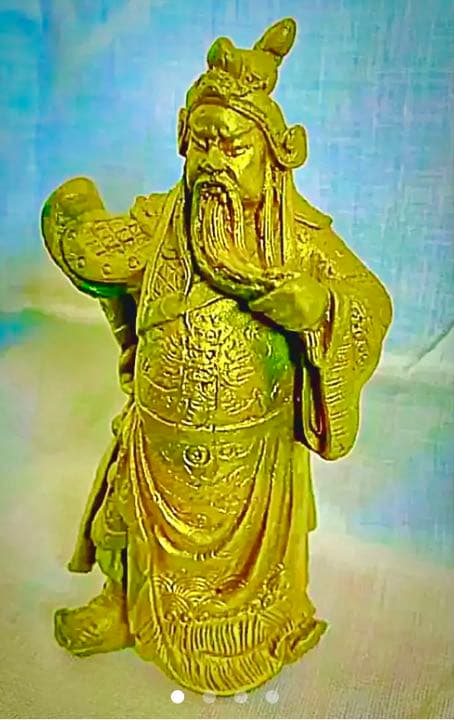 金運爆上げ　三国志　祈祷済み関羽像