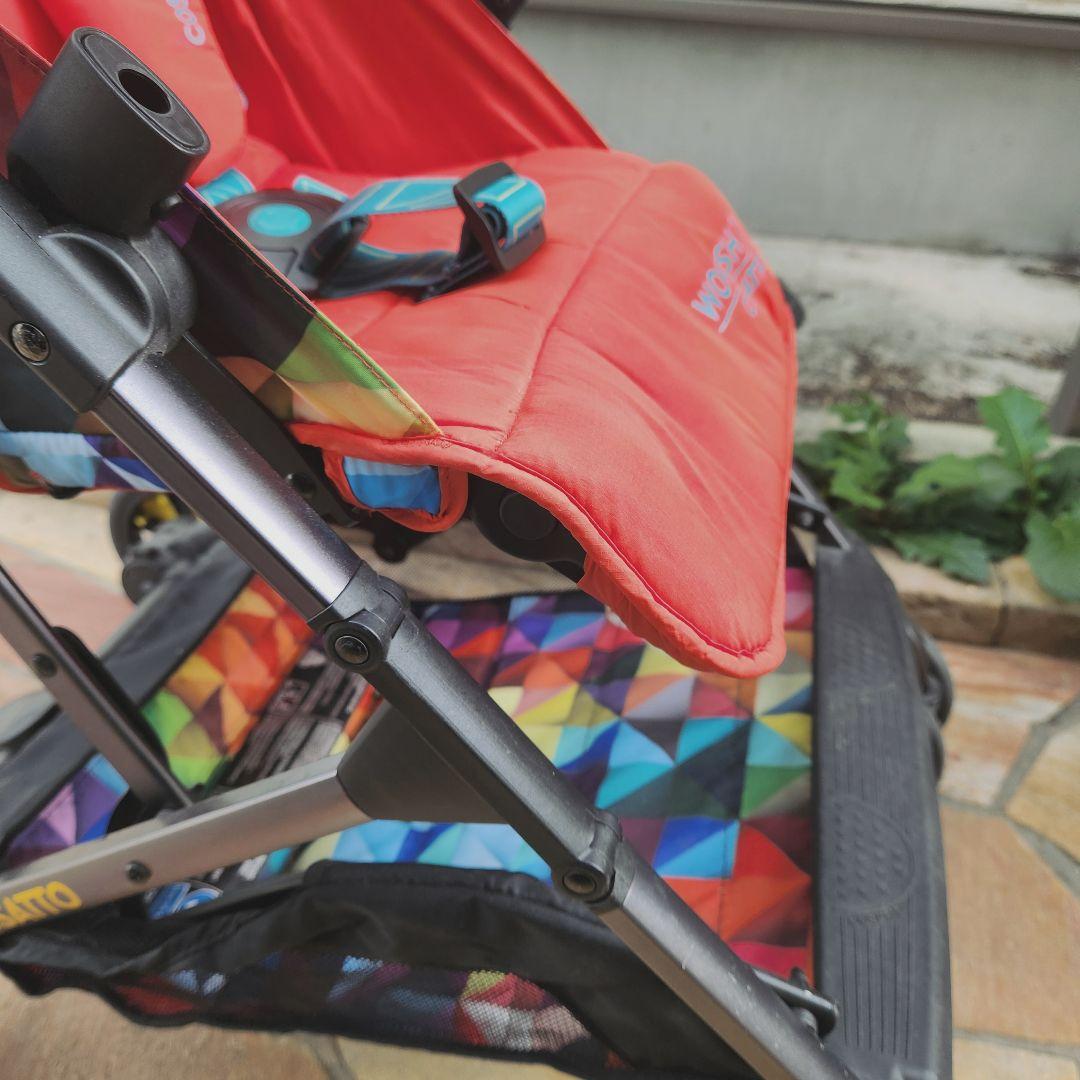 ruku　cosatto ベビーカー　耐荷重25kg　自立式　コサット