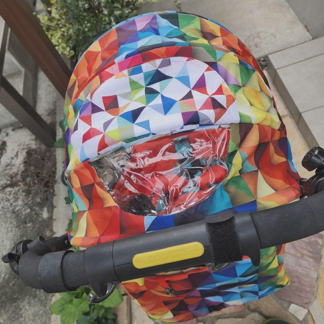 ruku　cosatto ベビーカー　耐荷重25kg　自立式　コサット