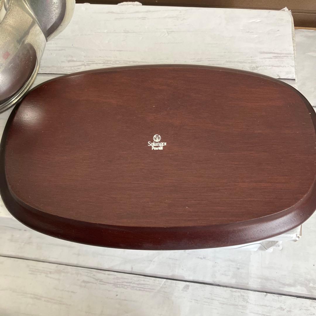 セランゴールピューター　97 ティーセット3点 80年代 ヴィンテージ