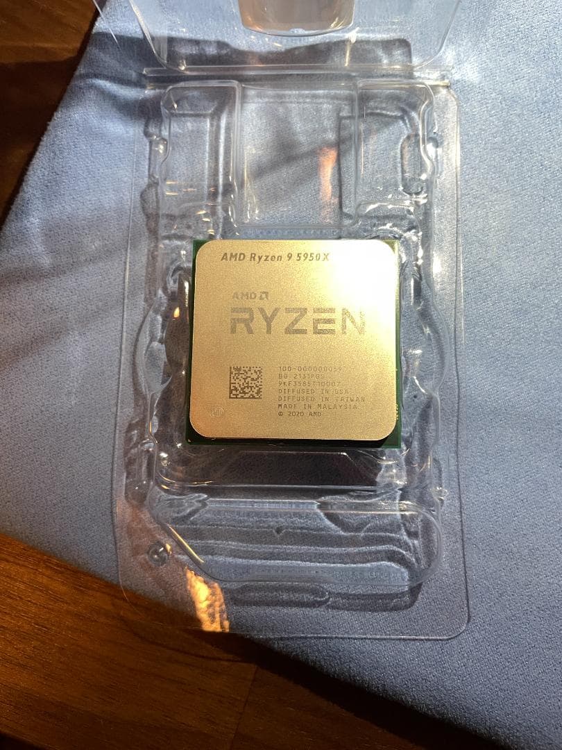 【ピン曲がり・ジャンク品】AMD Ryzen 9 5950X 16コア CPU