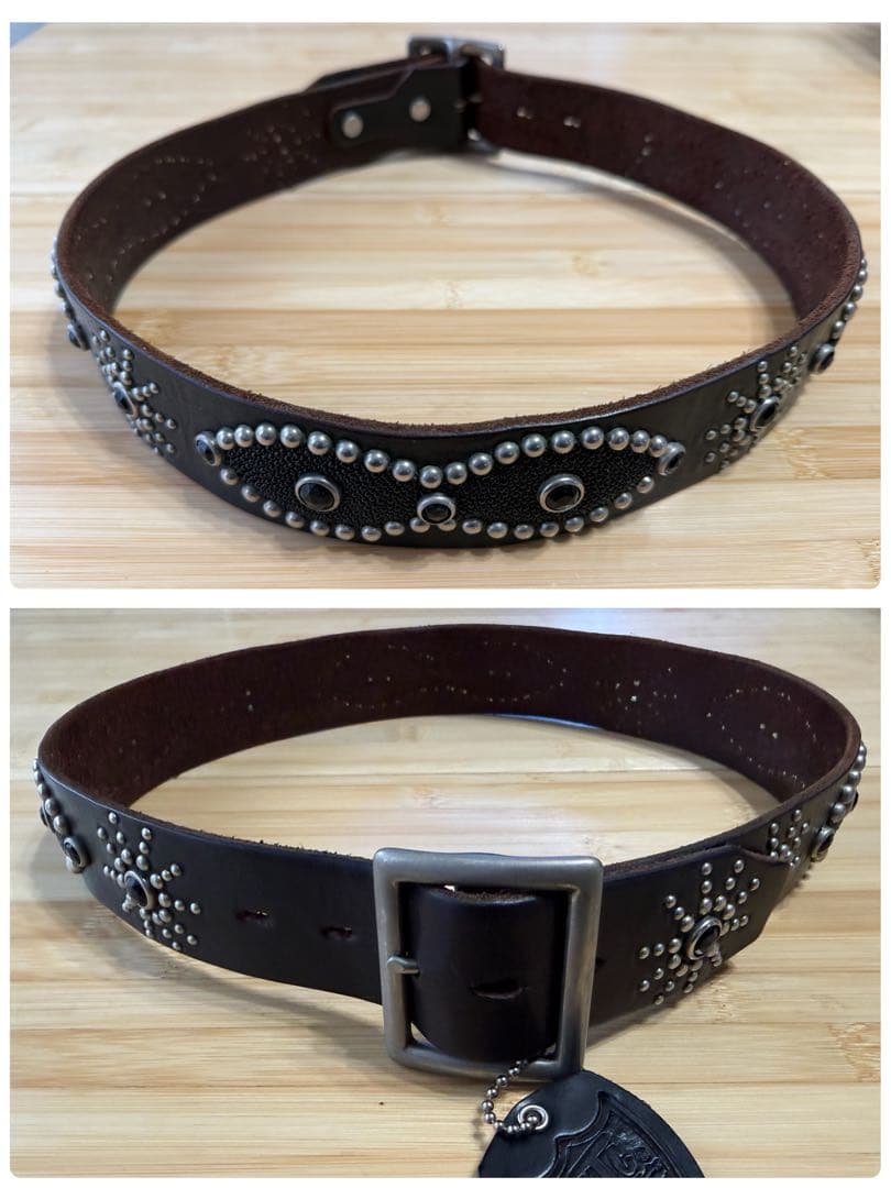 ⭐️HTC⭐️ピーナッツオーバーレイ⭐️スティングレイ⭐️ブラックレザー茶芯⭐️32