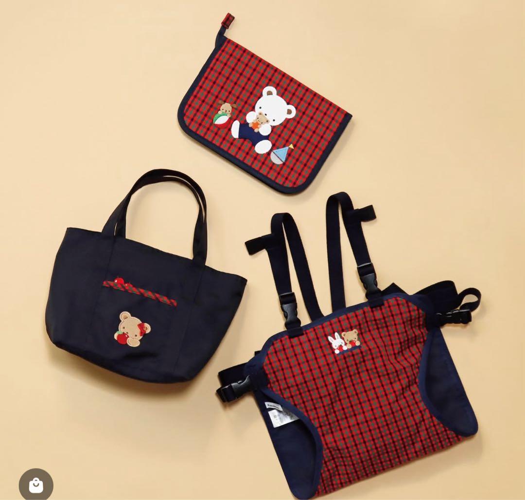 現行品familiar　ファミリア　トートバッグ　ミニバッグ　ハンドバッグ　赤