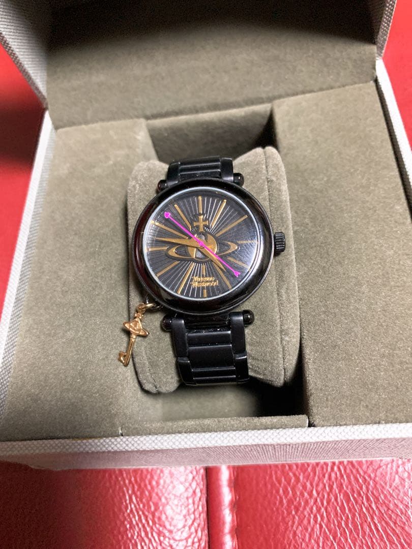 Vivienne Westwood アナログ腕時計 ブラック