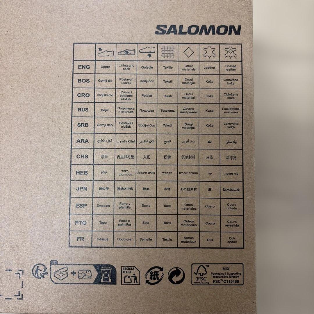 SALOMON ゴアテックスウィンターシューズ