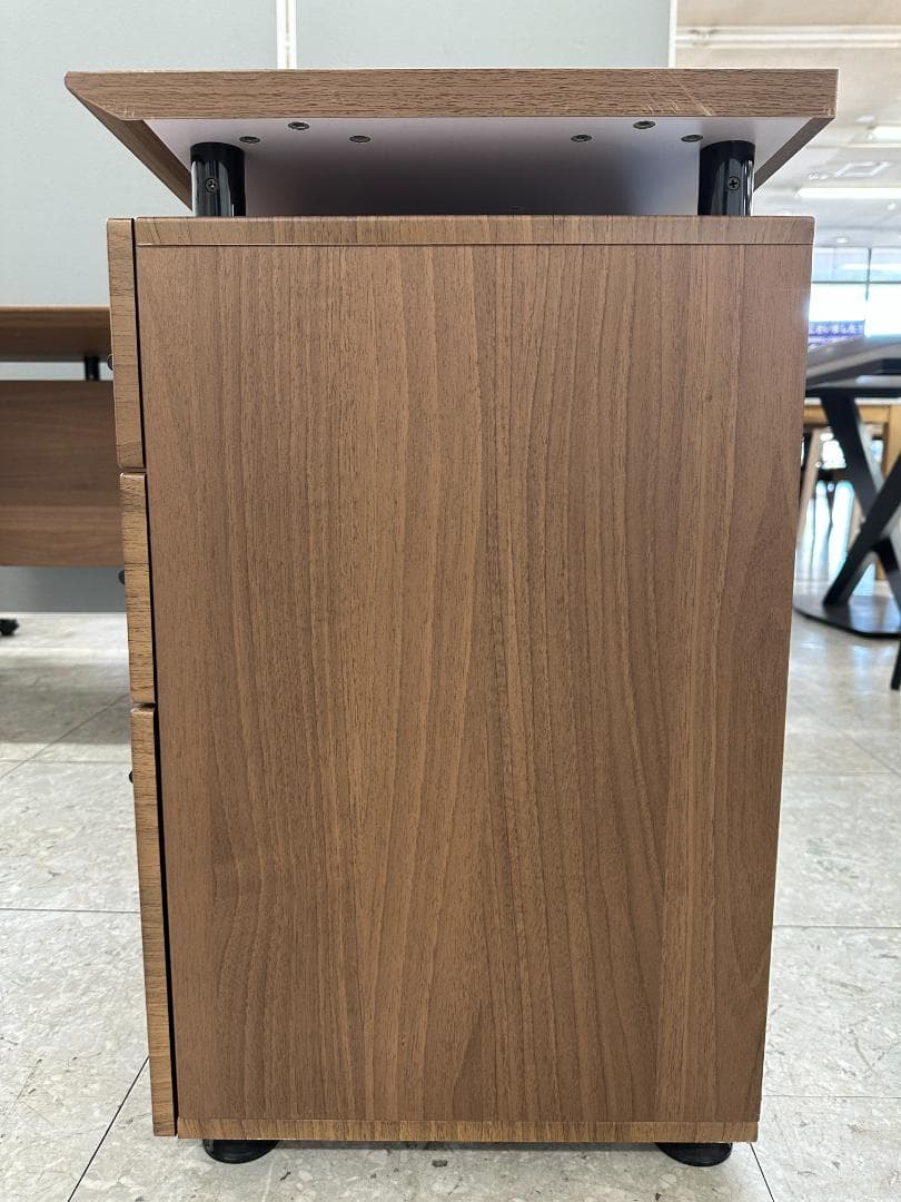 ニトリ　L字デスク　システムデスク　ラボーロ140　RB004　ブラウン